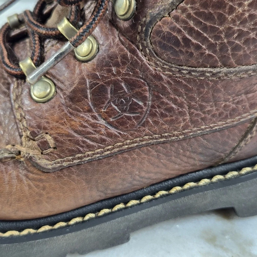 Ariat Women's Switchback US 6.5B Brown Leather Lace Up Ankle Chukka Boots #17720